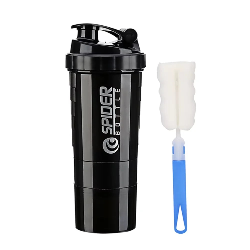Shaker manuel avec compartiments de rangement